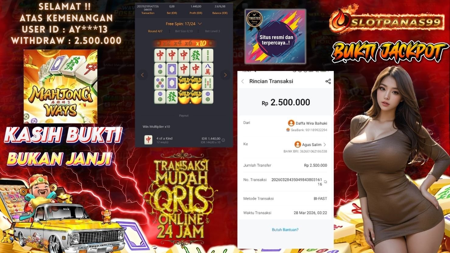 SLOTPANAS99 JACKPOT SLOT MAHJONG WAYS